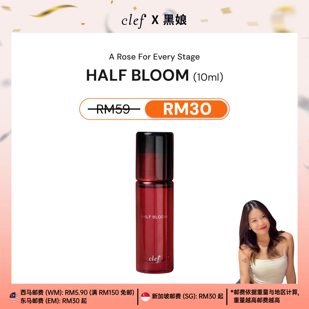 [BABYBLACKGELA] Rose Collection Perfume 10ml