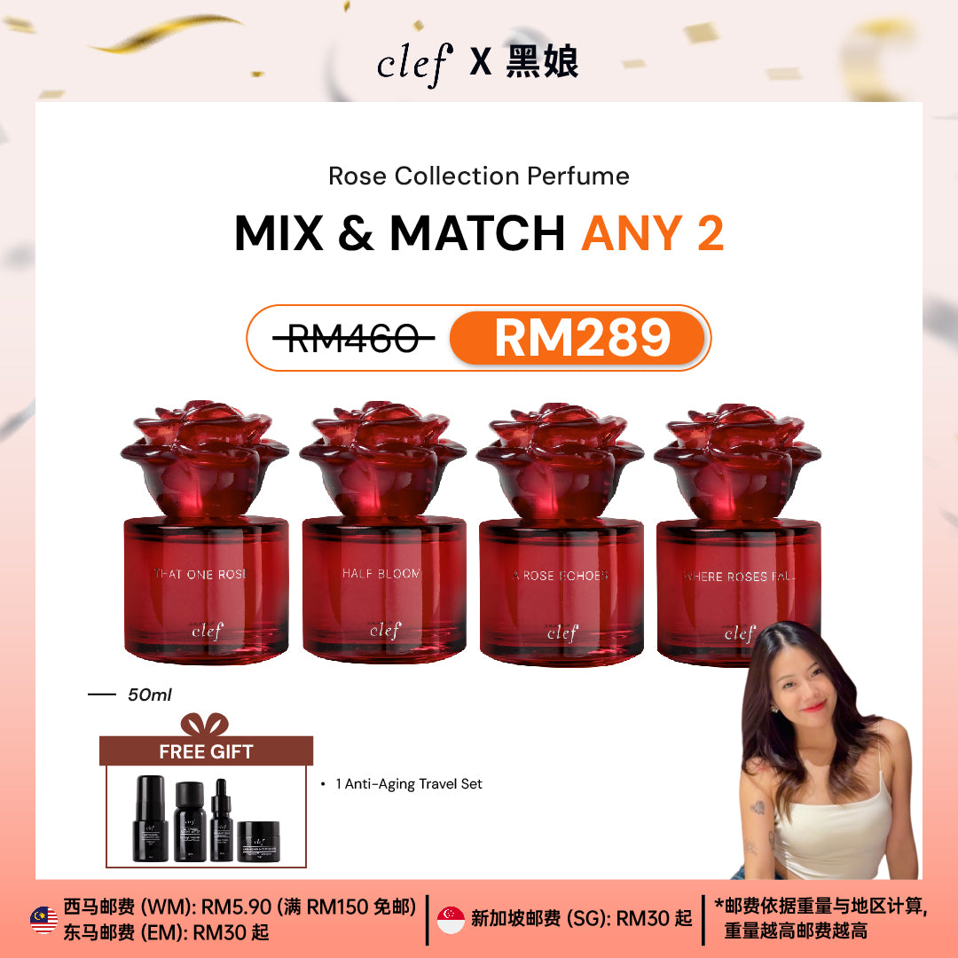 [BABYBLACKGELA] Mix & Match 2x Rose Perfume 50ml