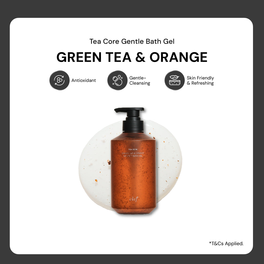 [READY STOCK] CLEF Tea Core Green Tea & Orange