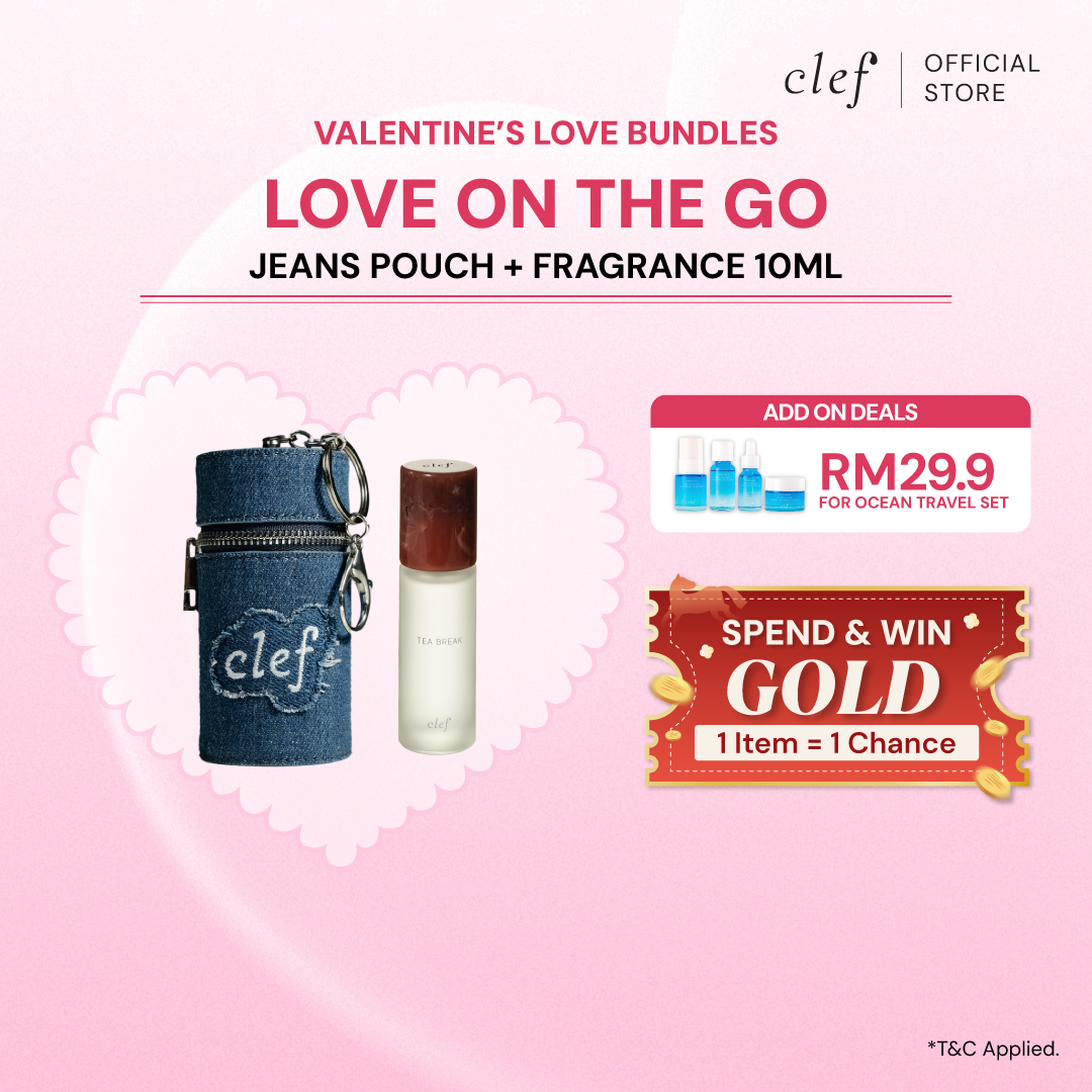 CLEF Jeans Pouch + Little Delight 10ml