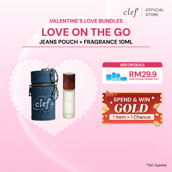 CLEF Jeans Pouch + Little Delight 10ml