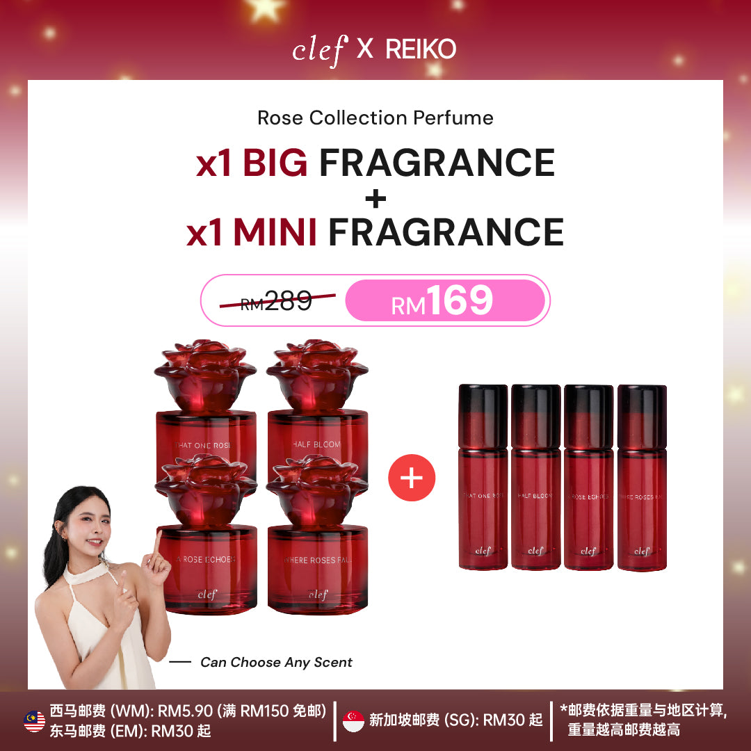 [REIKO] Rose Perfume 50ml + 10ml
