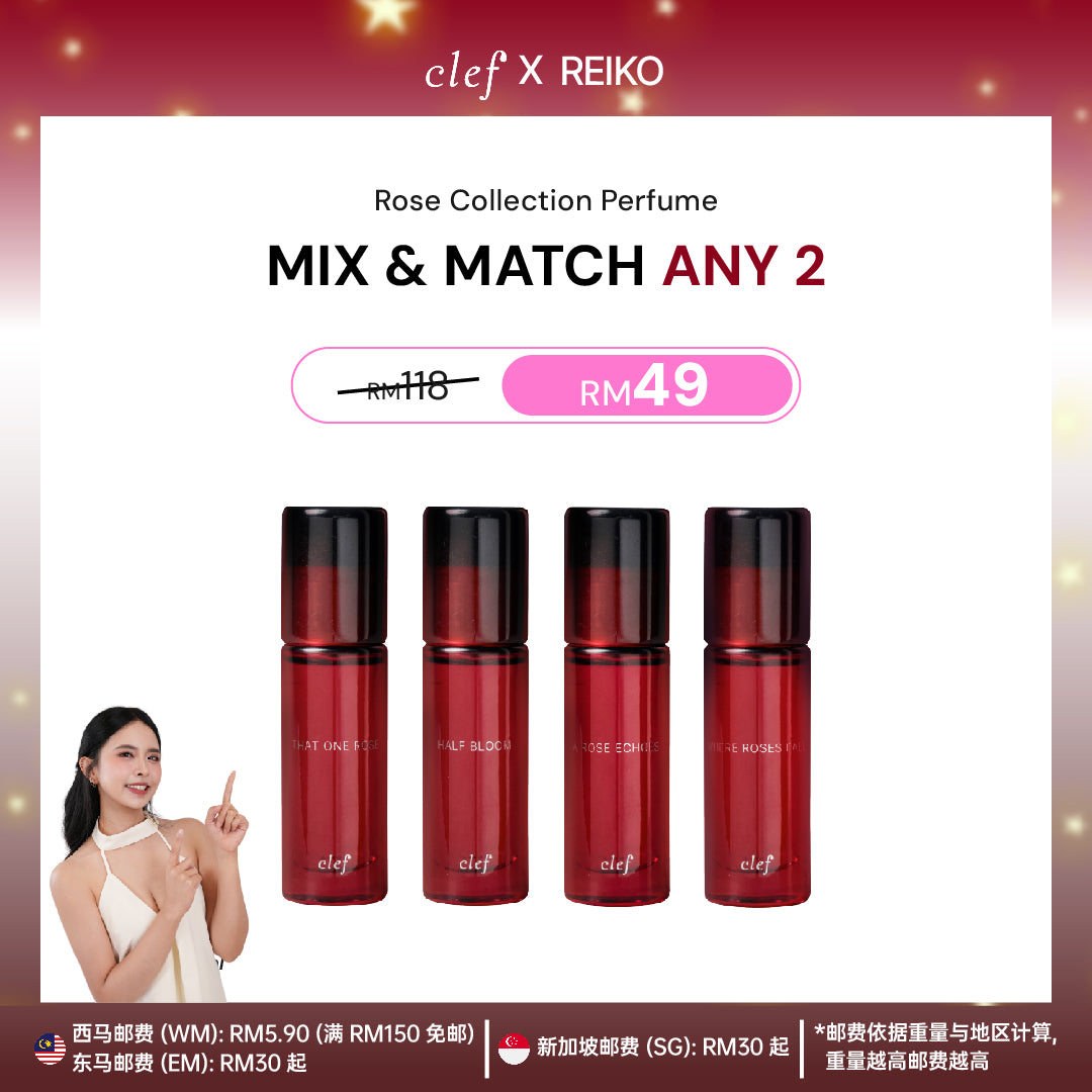 [REIKO] Mix & Match 2x Rose Perfume 10ml