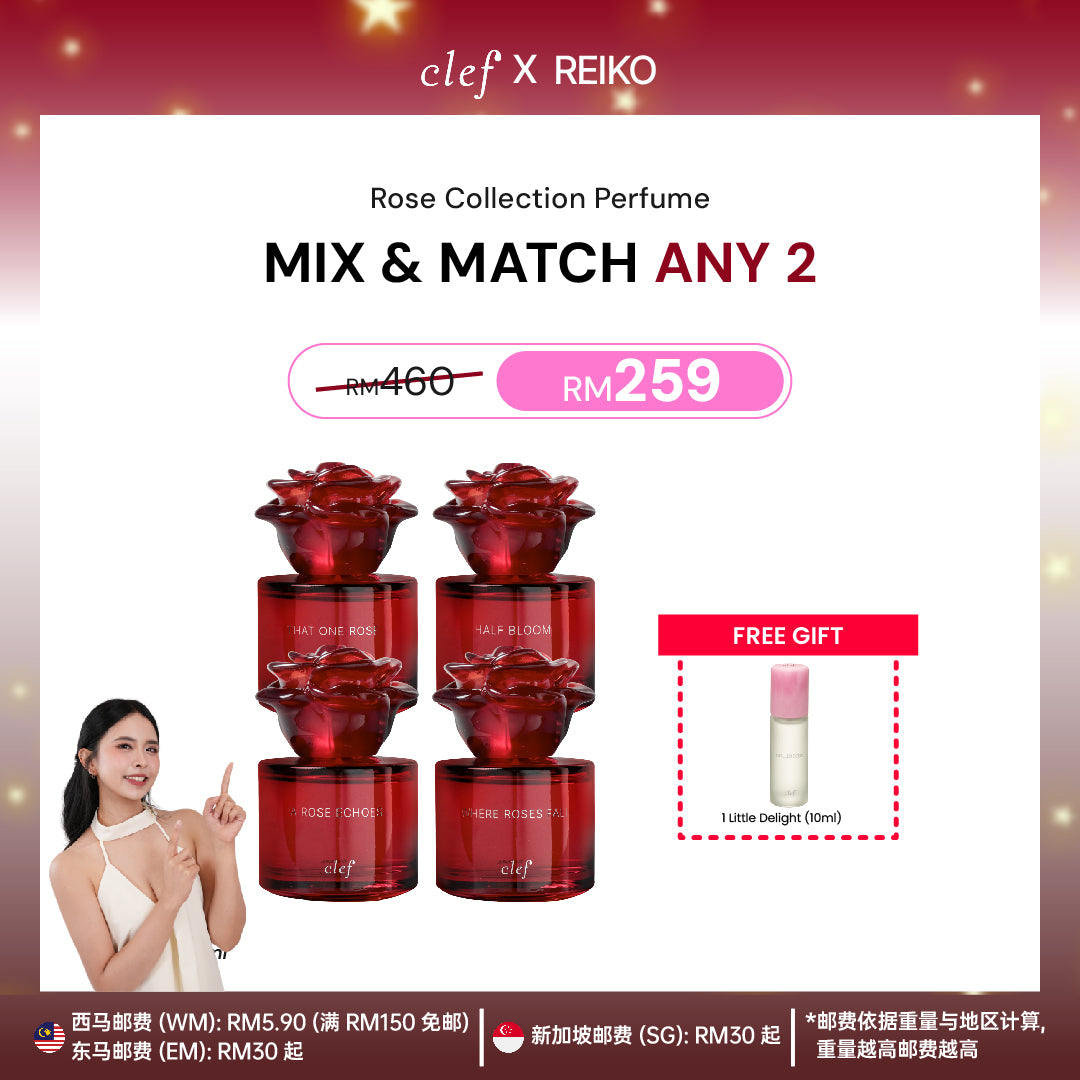 [REIKO] Mix & Match 2x Rose Perfume 50ml