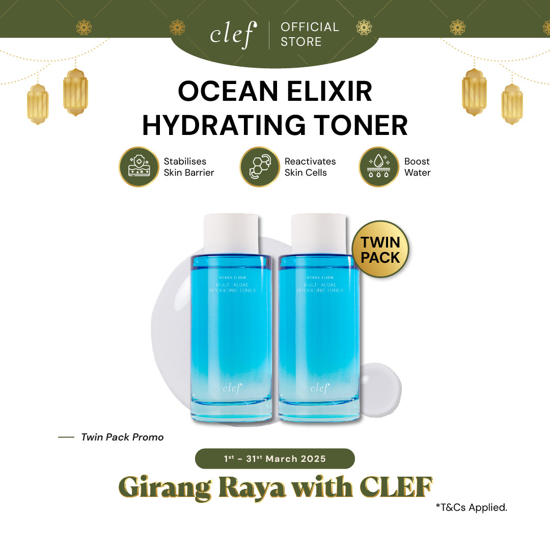 TWIN PACK PROMO - CLEF Ocean Elixir Hydrating Toner