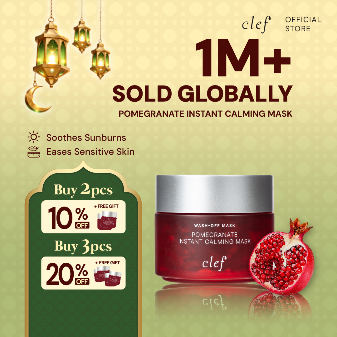 CLEF Pomegranate Instant Calming Mask