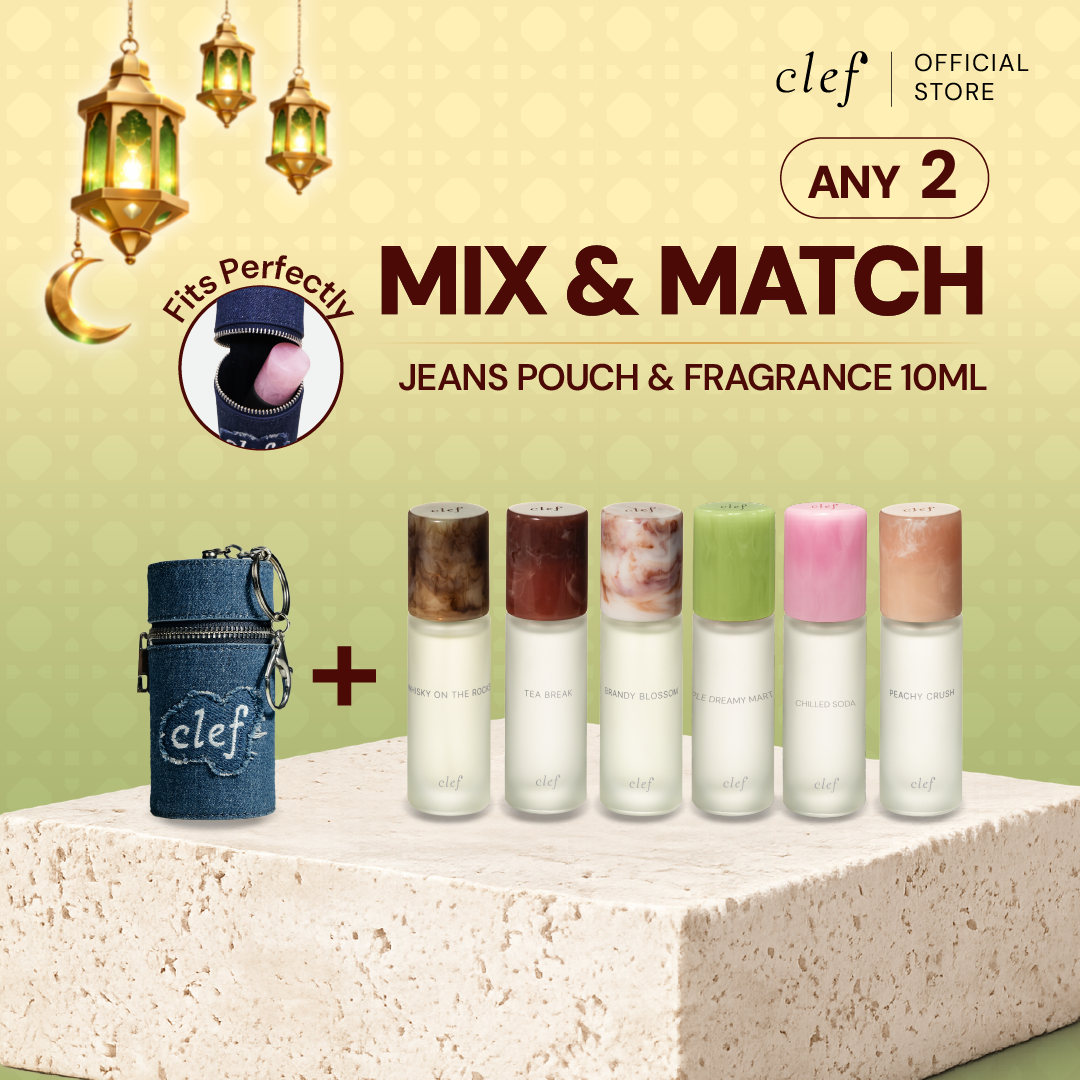 CLEF Jeans Pouch + Little Delight 10ml