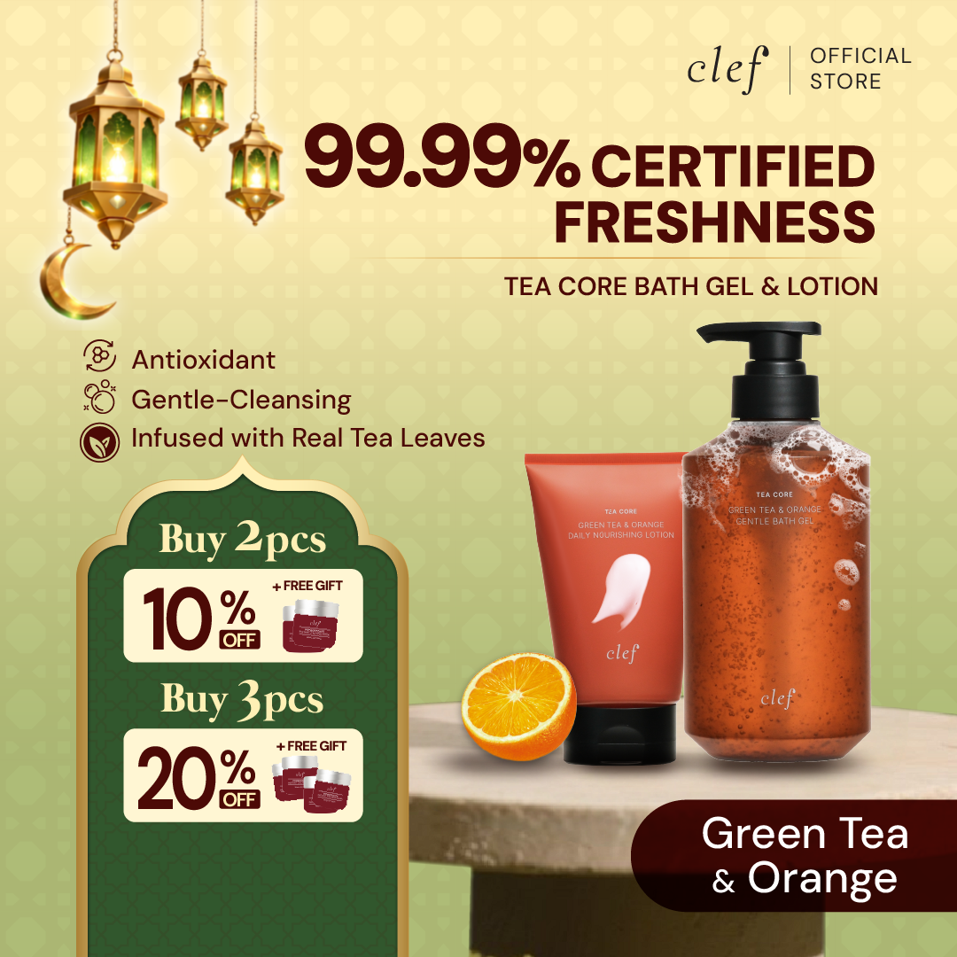 CLEF Tea Core Green Tea & Orange