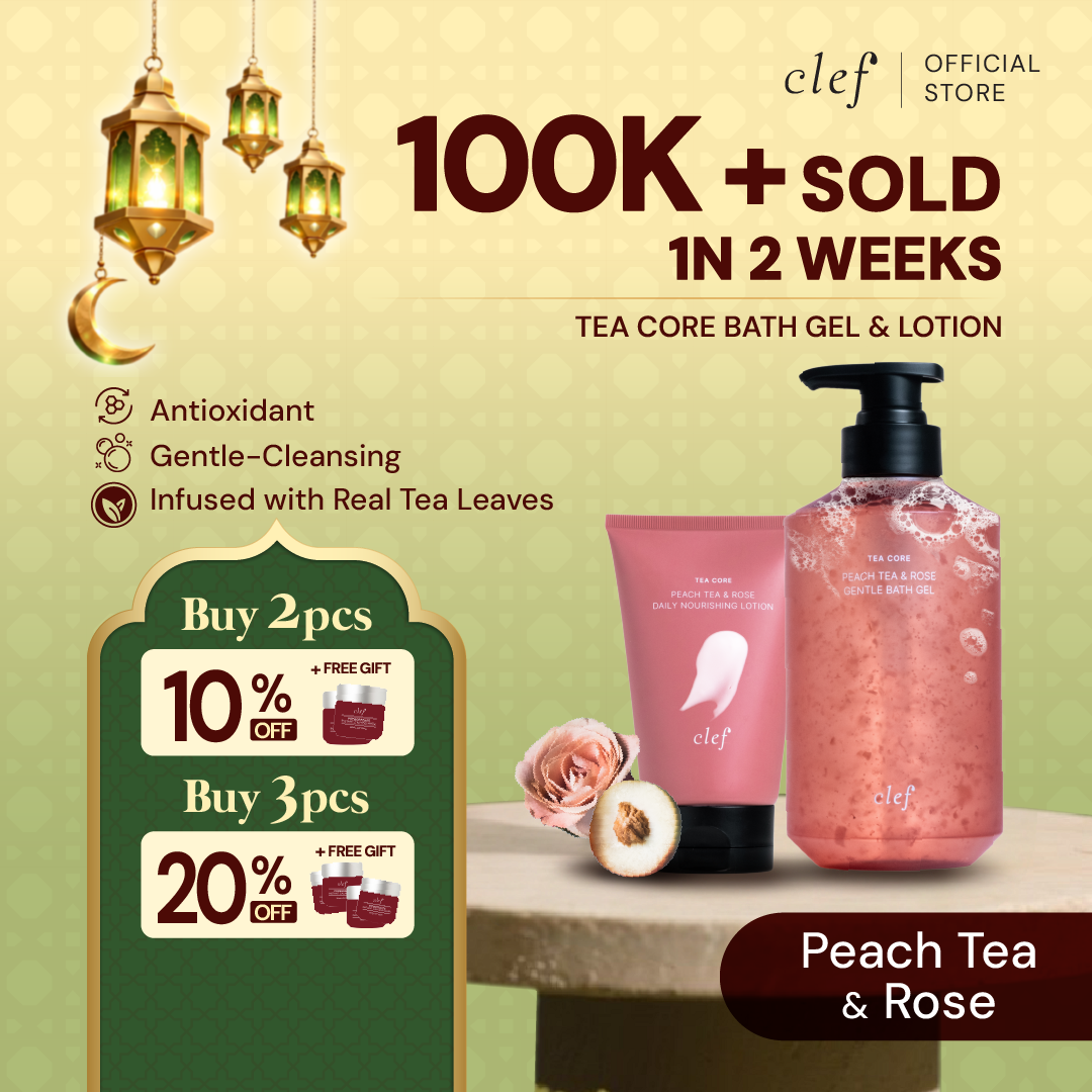 CLEF Tea Core Peach Tea & Rose