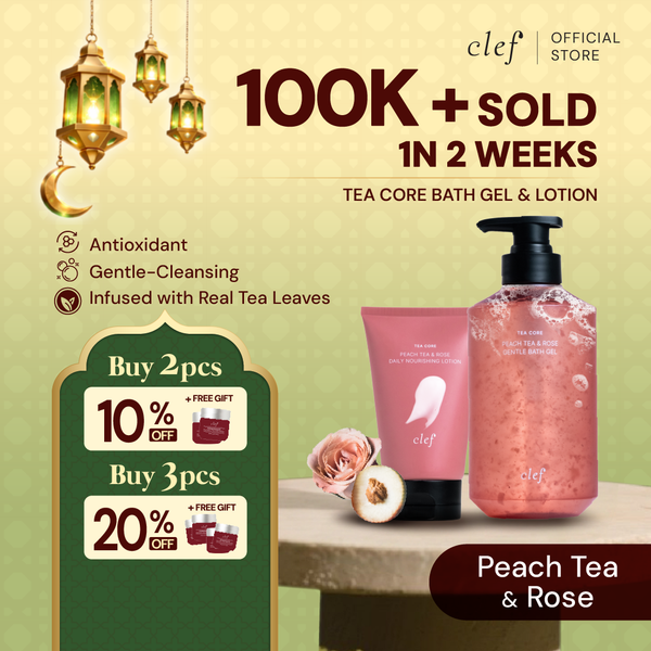 CLEF Tea Core Peach Tea & Rose