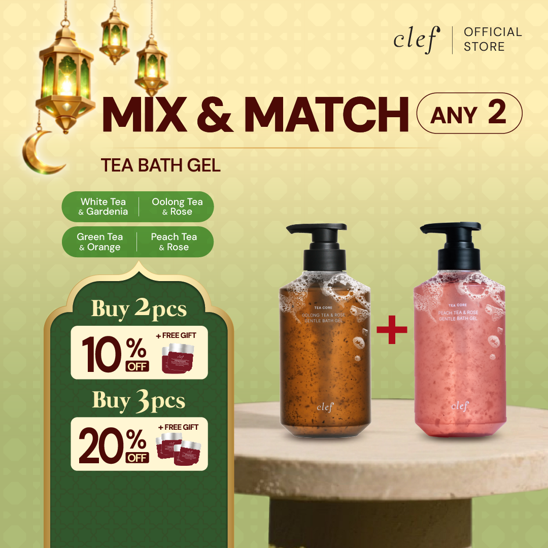 Mix & Match Any 2 Tea Core Gentle Bath Gel
