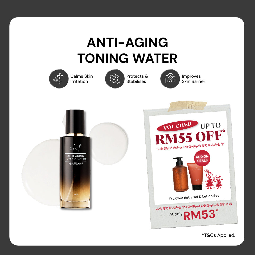 CLEF Anti-Aging Toning Water
