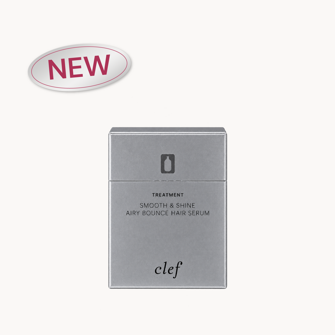 CLEF Capsule Treatment Smooth & Shine Airy Bounce Hair Serum 0.7ml (10capsule/Box)
