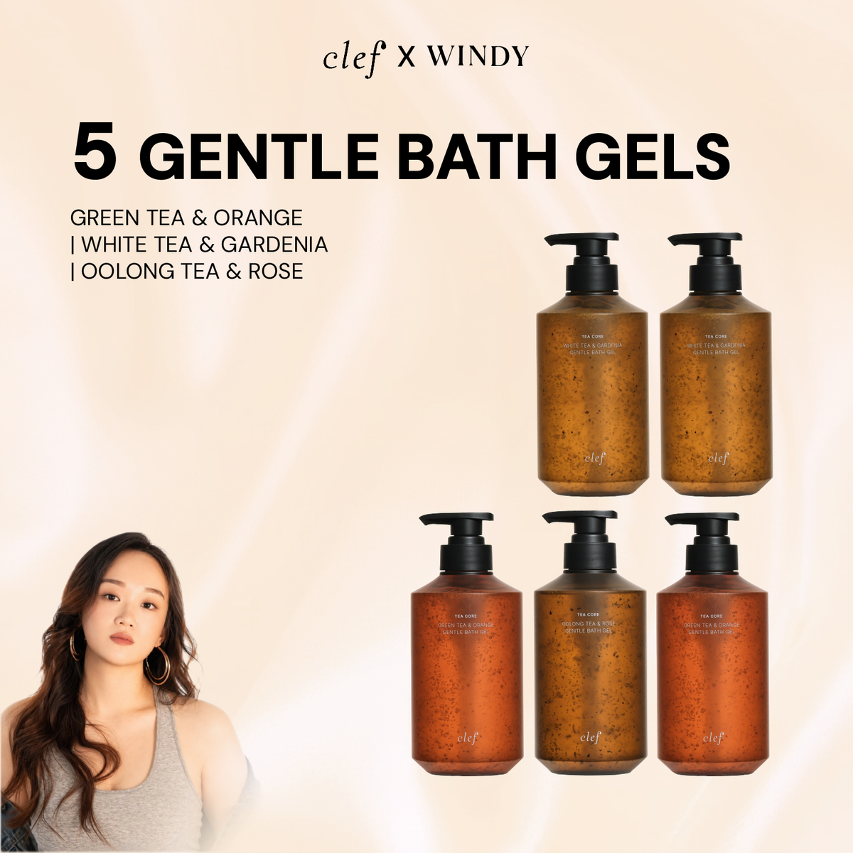[WINDY] 5 Bath Gel