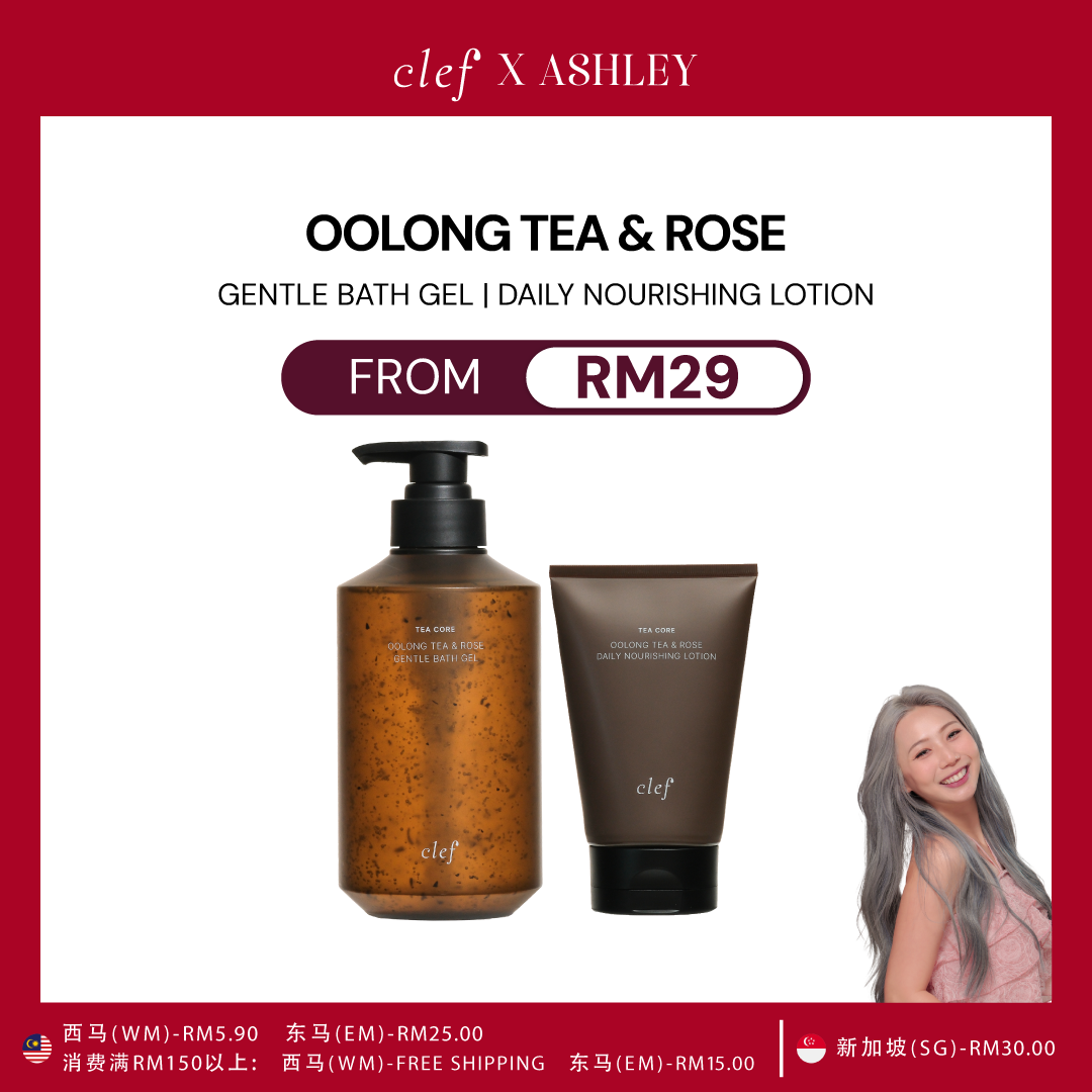 [ASHLEY] CLEF Tea Core Oolong Tea & Rose
