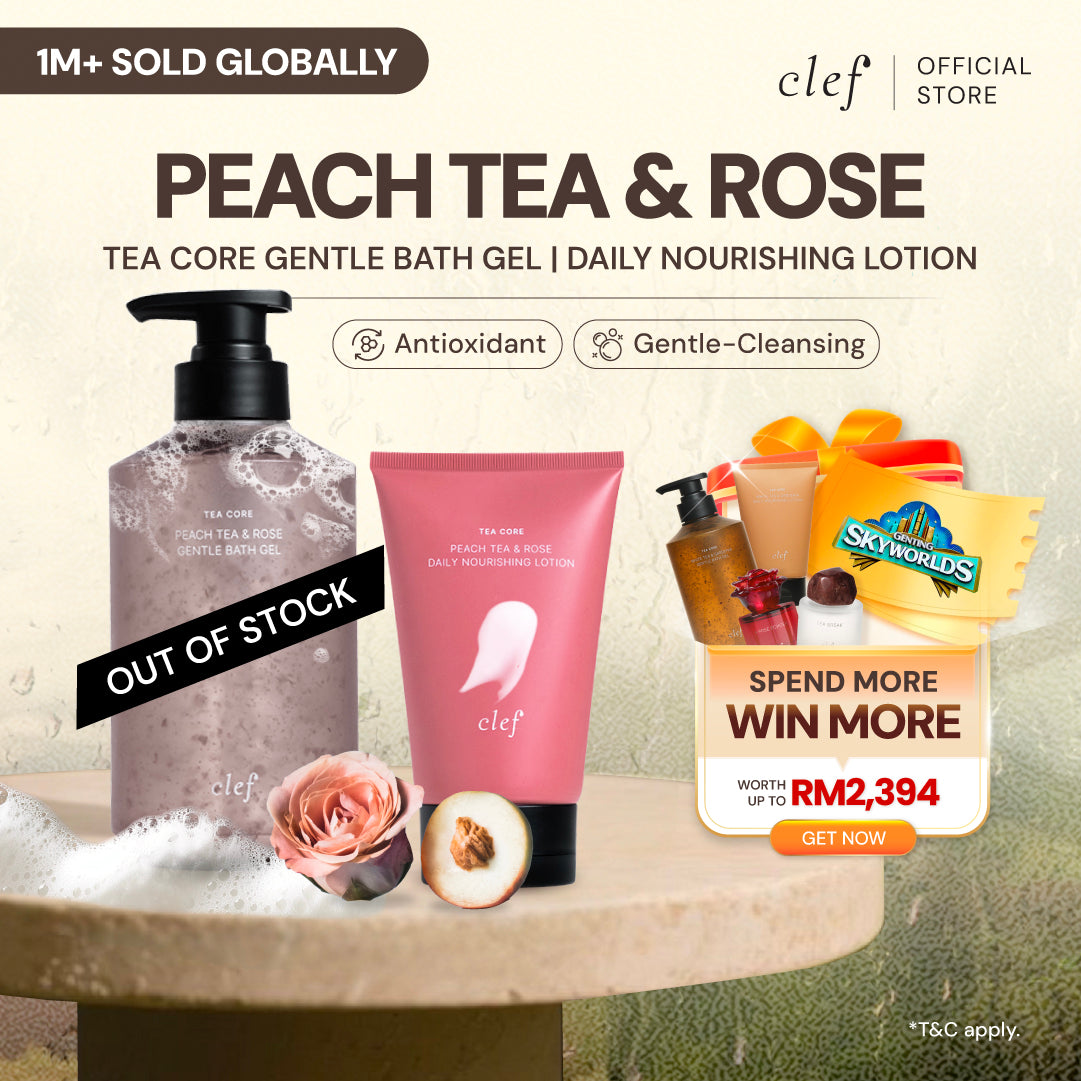 CLEF Tea Core Peach Tea & Rose
