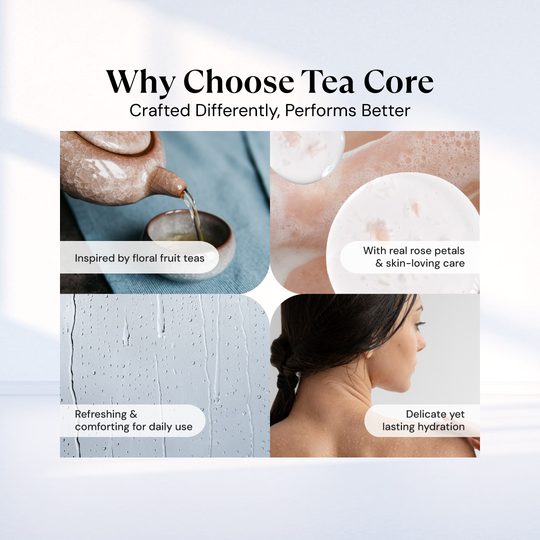 [NEW LAUNCH EXCLUSIVE BUNDLE] CLEF Tea Core Peach Tea & Rose