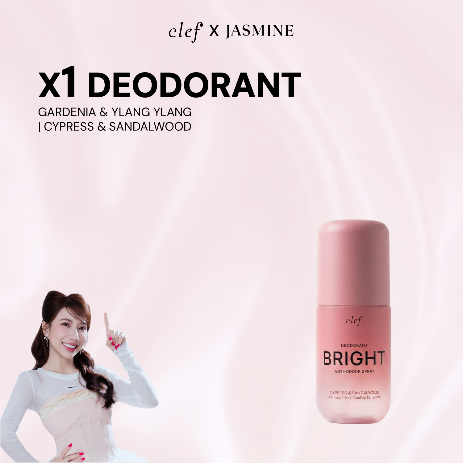[JASMINE] All in One Deodorant & Perfume Mist