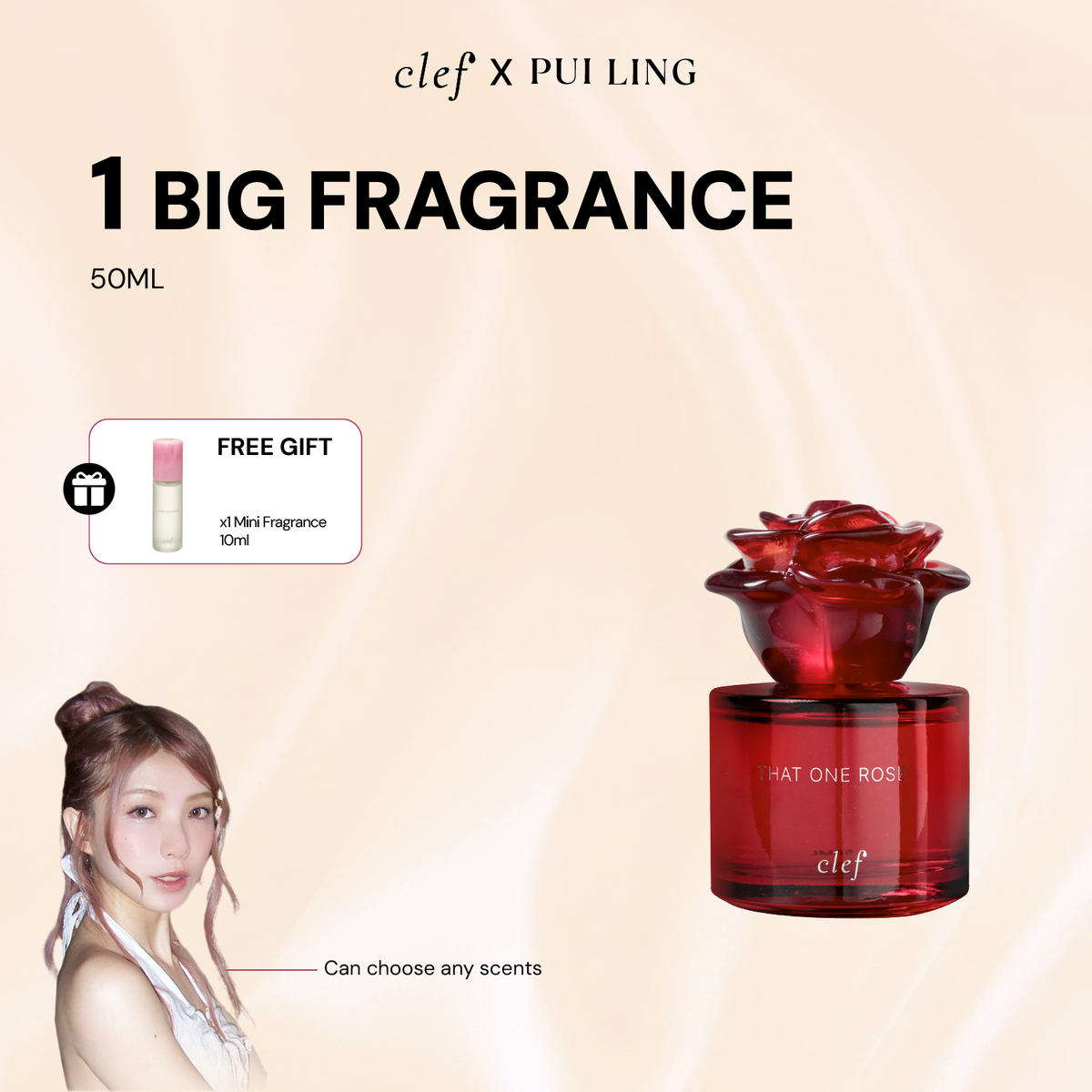 [PUI LING] x1 Fragrance 50ml