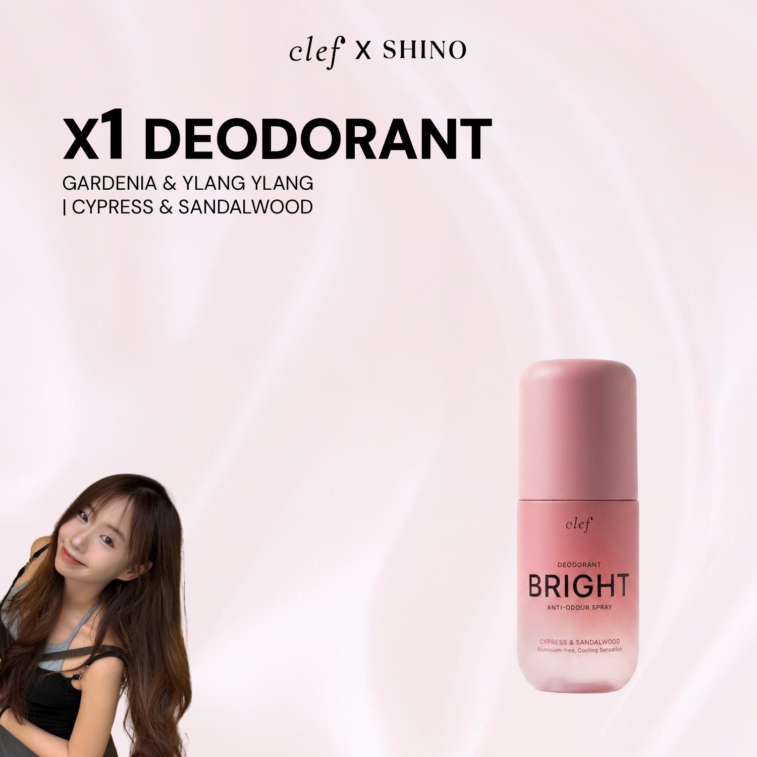 [SHINO] All in One Deodorant & Perfume Mist