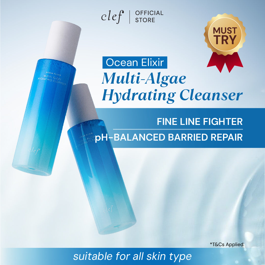 CLEF Ocean Elixir Hydrating Cleanser