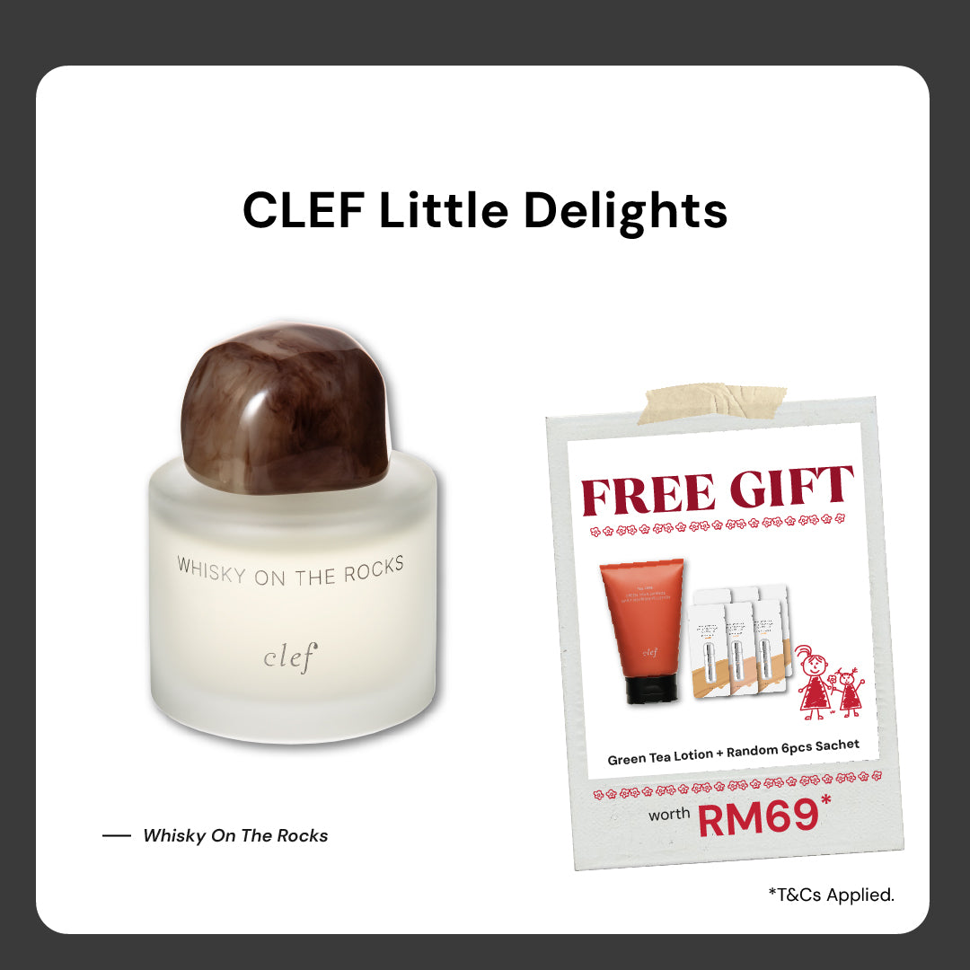 [FREE 7 GIFTS] CLEF Whisky On The Rocks