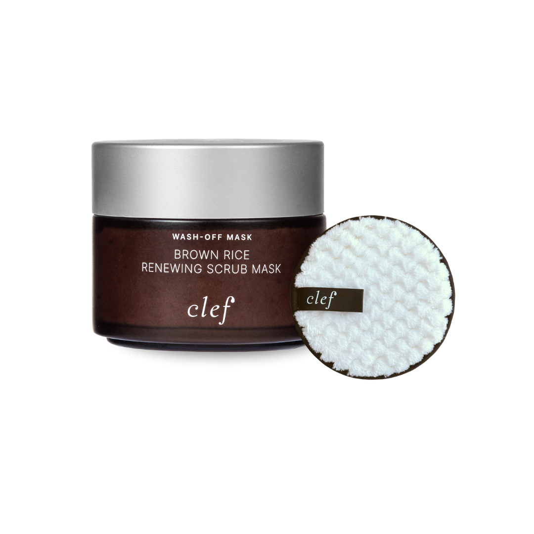 [M&M] CLEF Brown Rice Renewing Scrub Mask