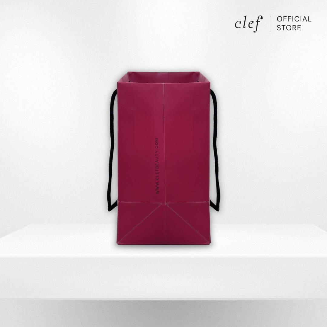 CLEF Red Shopping Bag