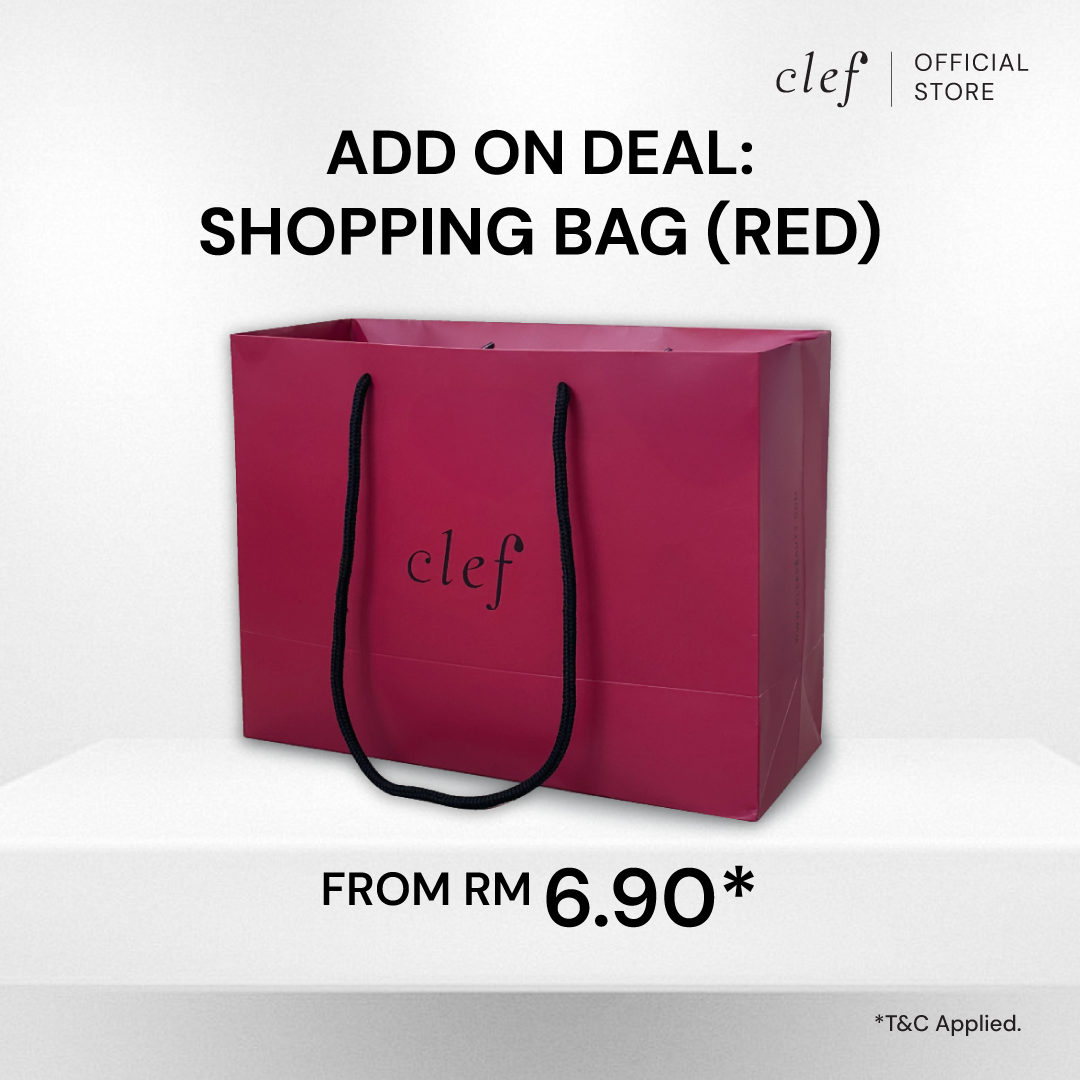 CLEF Red Shopping Bag