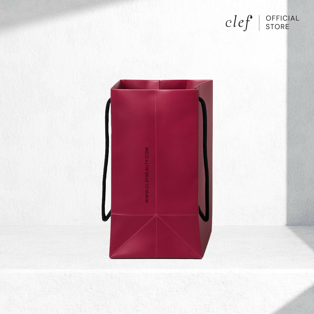 CLEF Red Shopping Bag