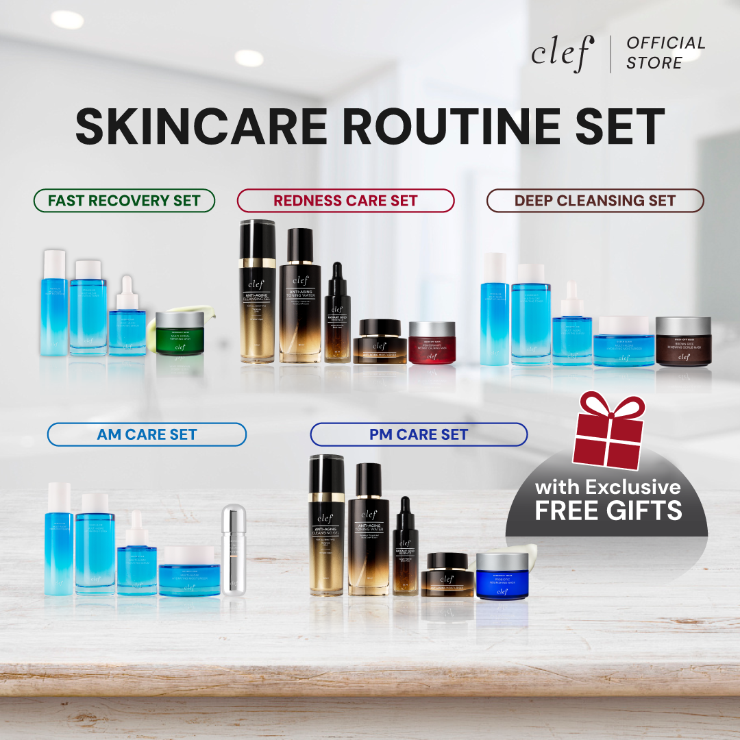 CLEF Skincare Solution Set