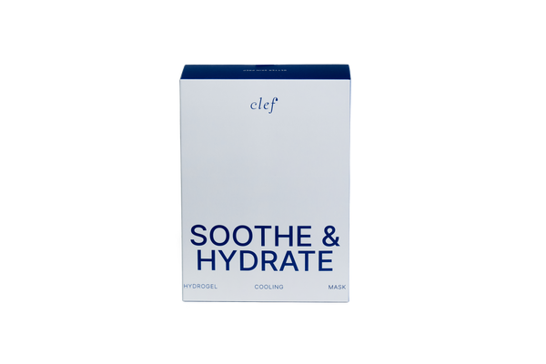 CLEF Soothe & Hydrate Hydrogel Cooling Mask