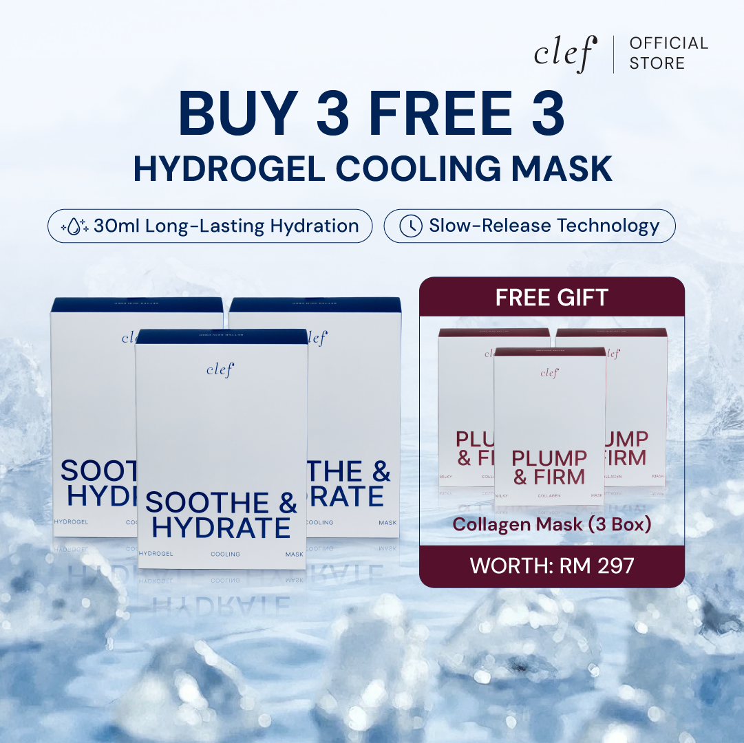 [B1F1] CLEF Soothe & Hydrate Hydrogel Cooling Mask