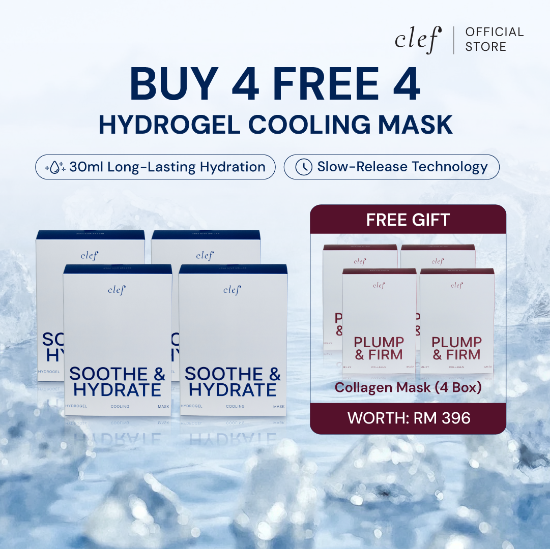 [B1F1] CLEF Soothe & Hydrate Hydrogel Cooling Mask