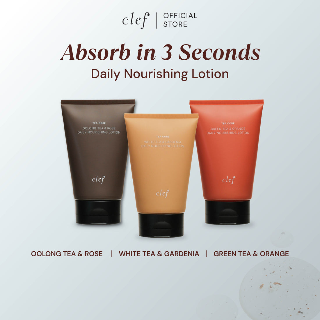 [READY STOCK] CLEF Tea Core Daily Nourishing Lotion 200ml