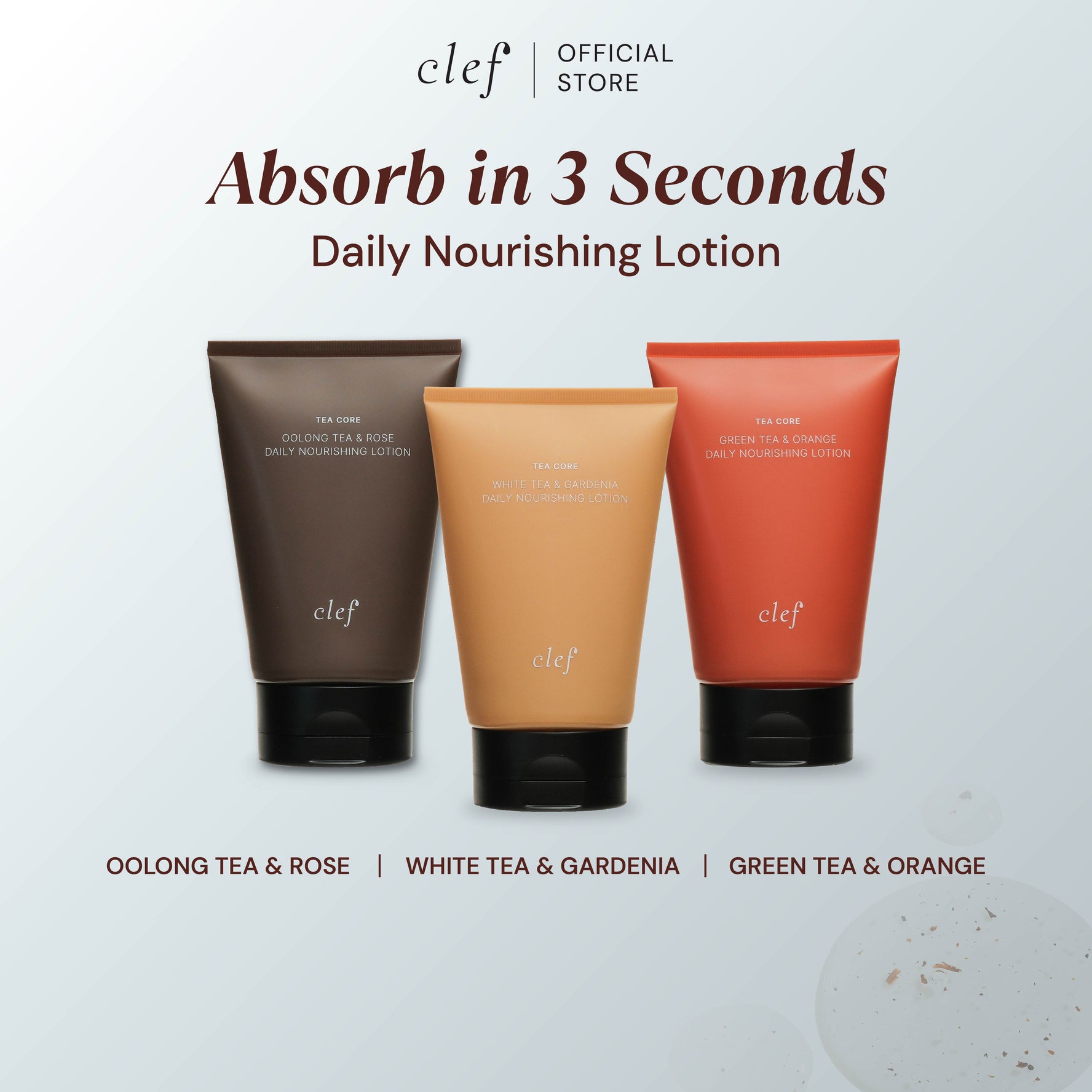 [READY STOCK] CLEF Tea Core Daily Nourishing Lotion 200ml
