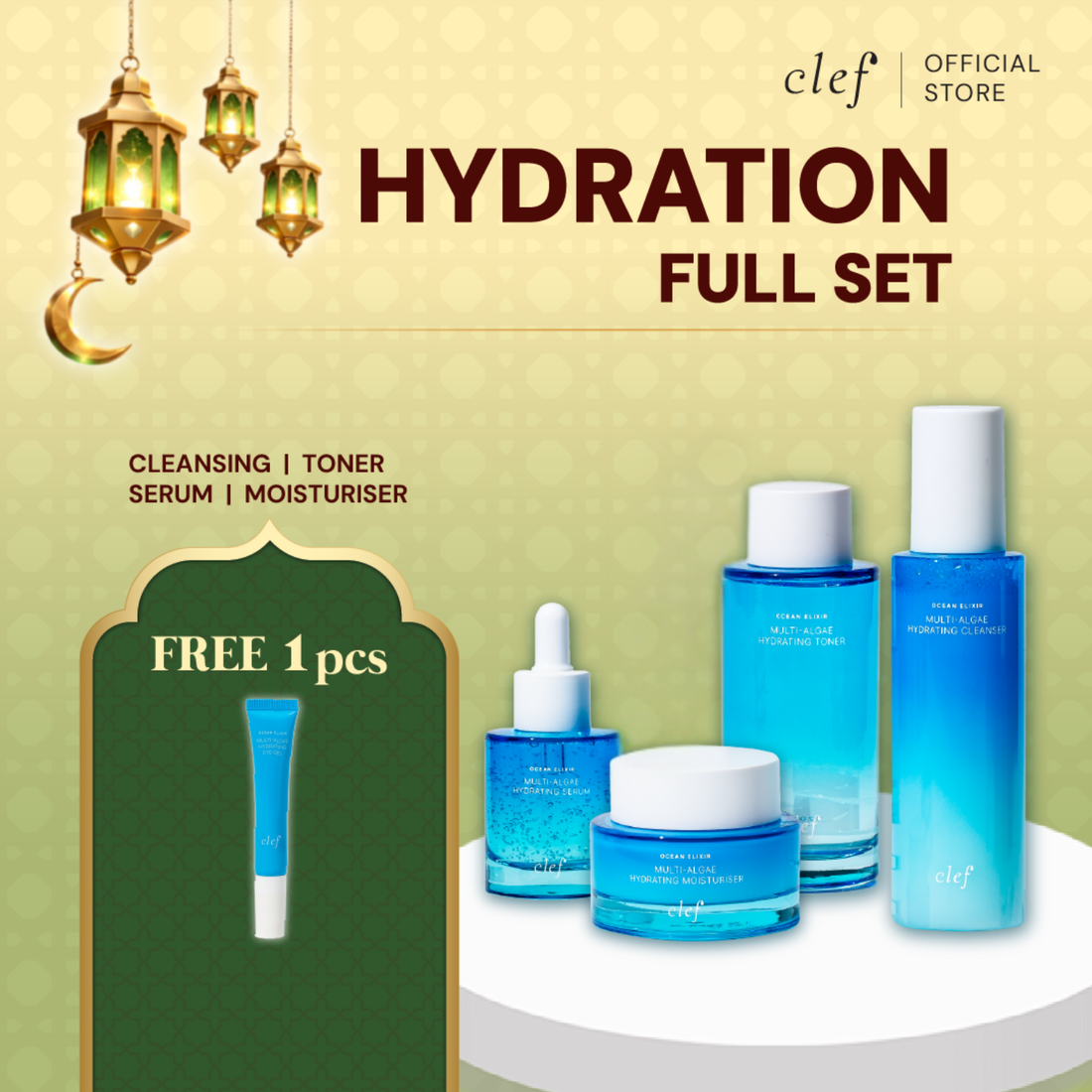 CLEF Hydration Full Set