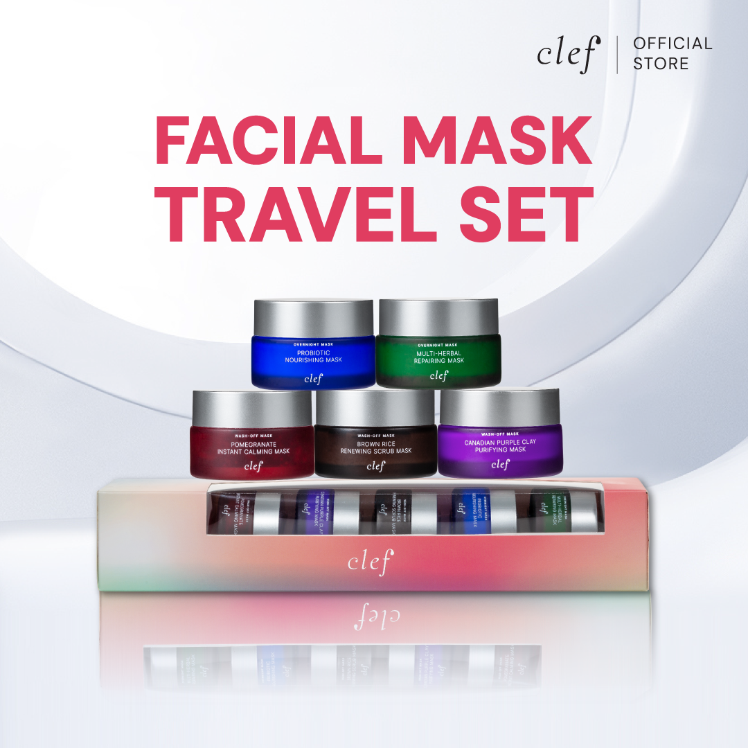 CLEF Facial Mask Travel Kit