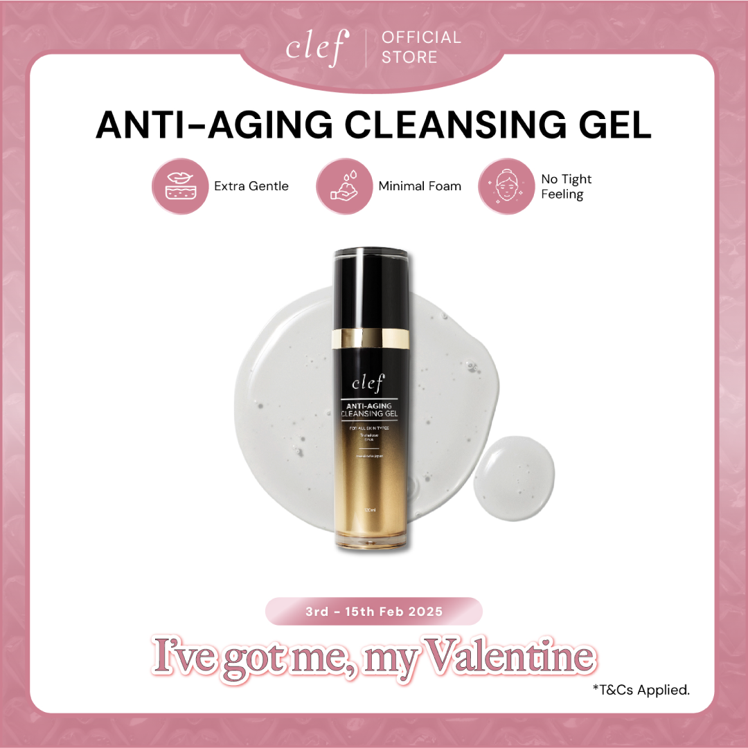 TWIN PACK PROMO - CLEF Anti-Aging Cleansing Gel