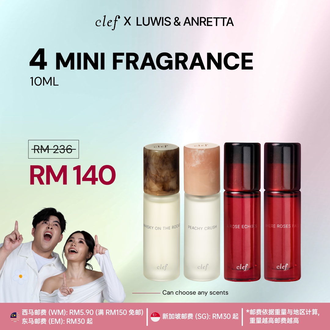 [LUWIS & ANRETTA] Any 4 Mini Fragrance