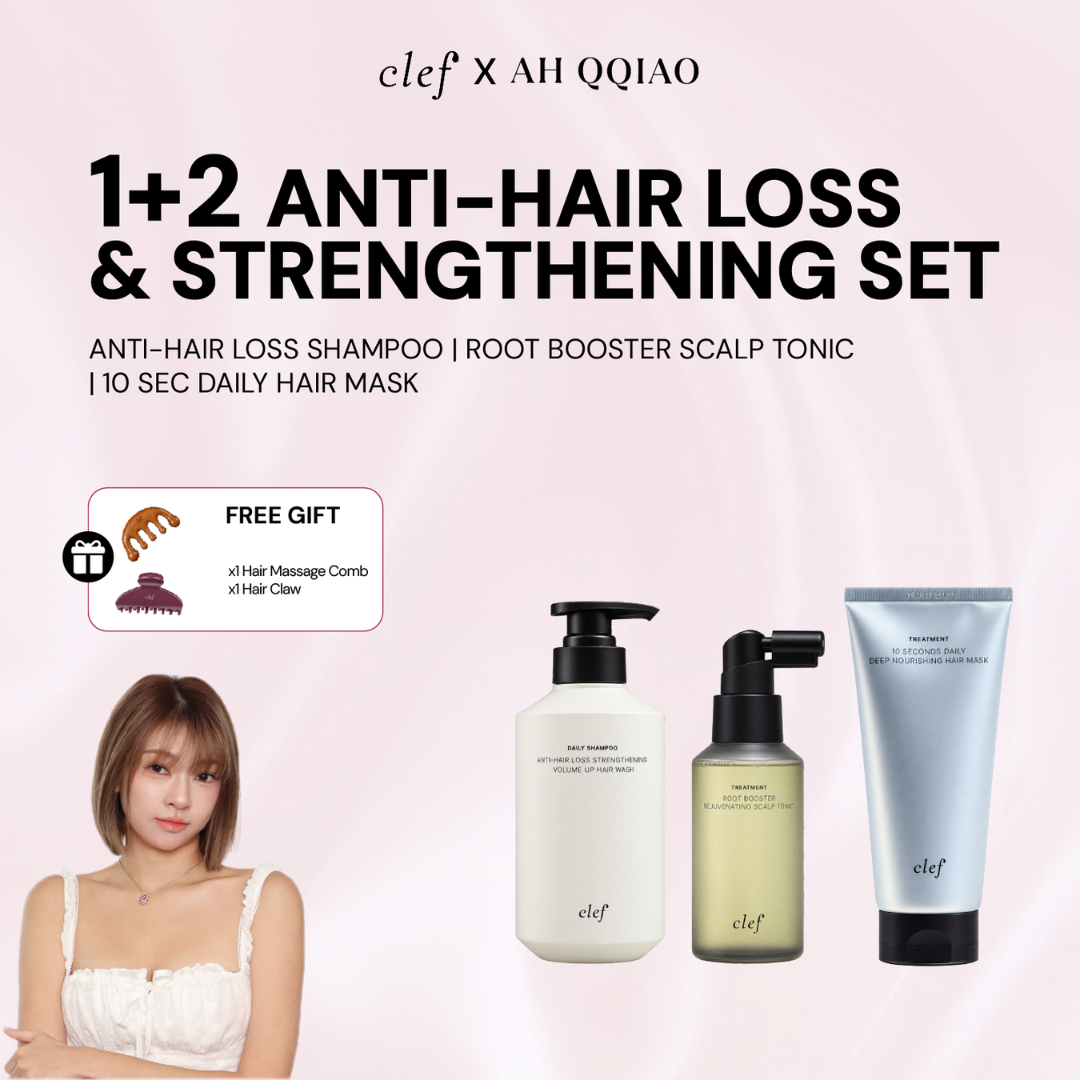 [AHQQIAO] Anti Hair Loss Hair Care Set