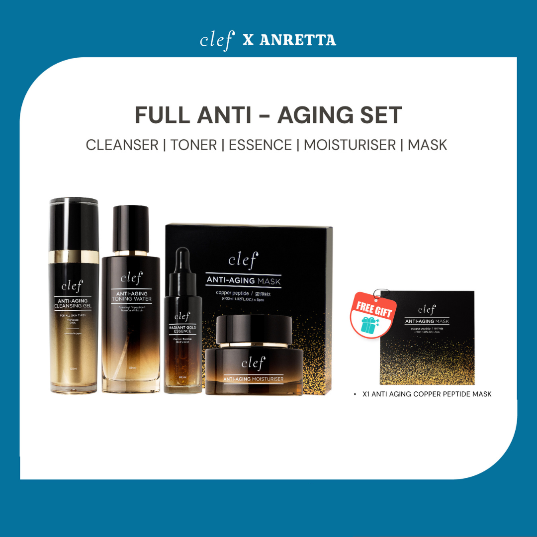 [ANRETTA] CLEF Anti-Aging Full Set