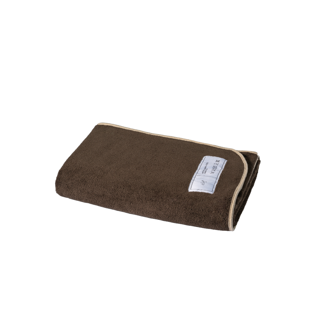 [YEESAN] CLEF Brown Towel