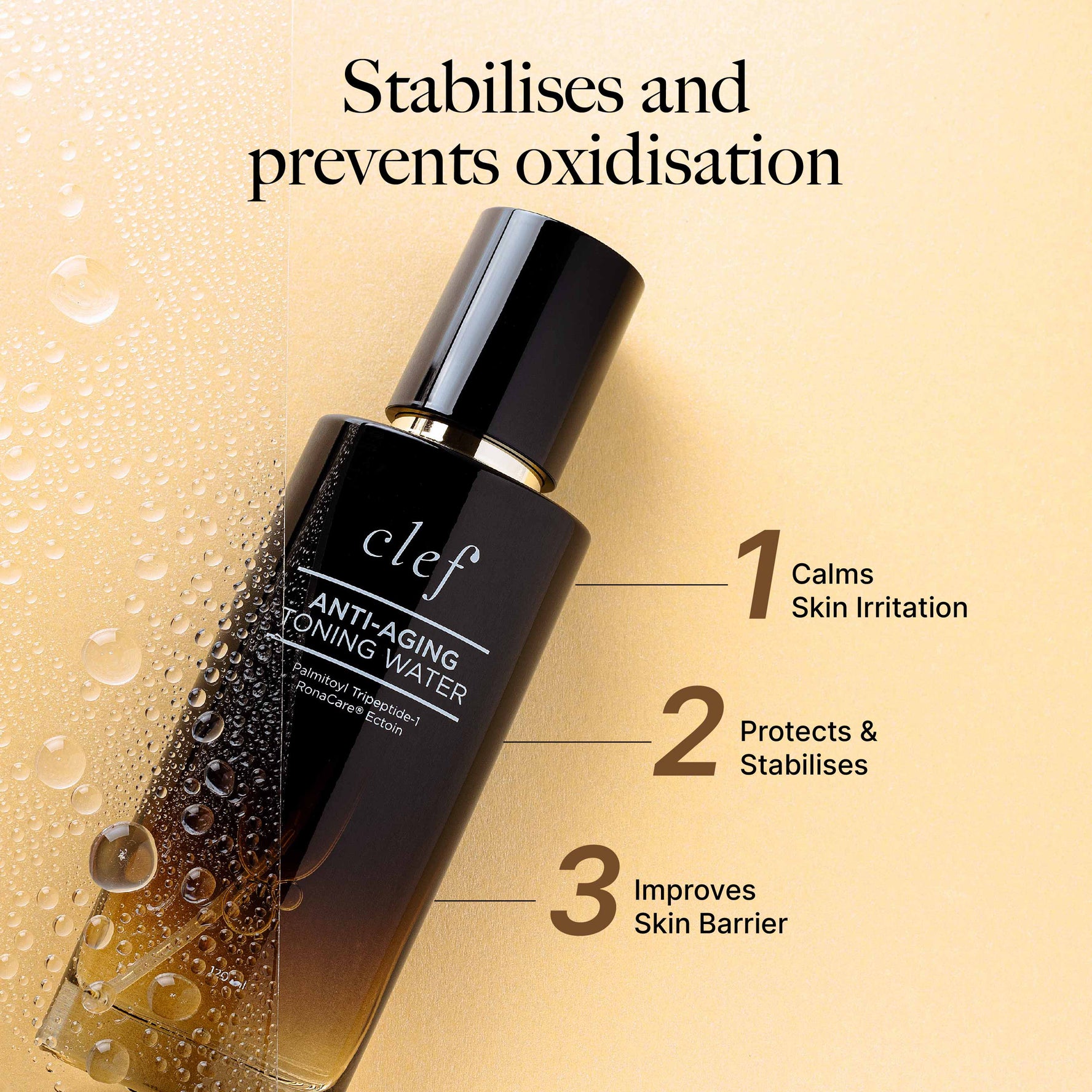 AHMA & ALVIN - x1 CLEF Anti-Aging Toning Water