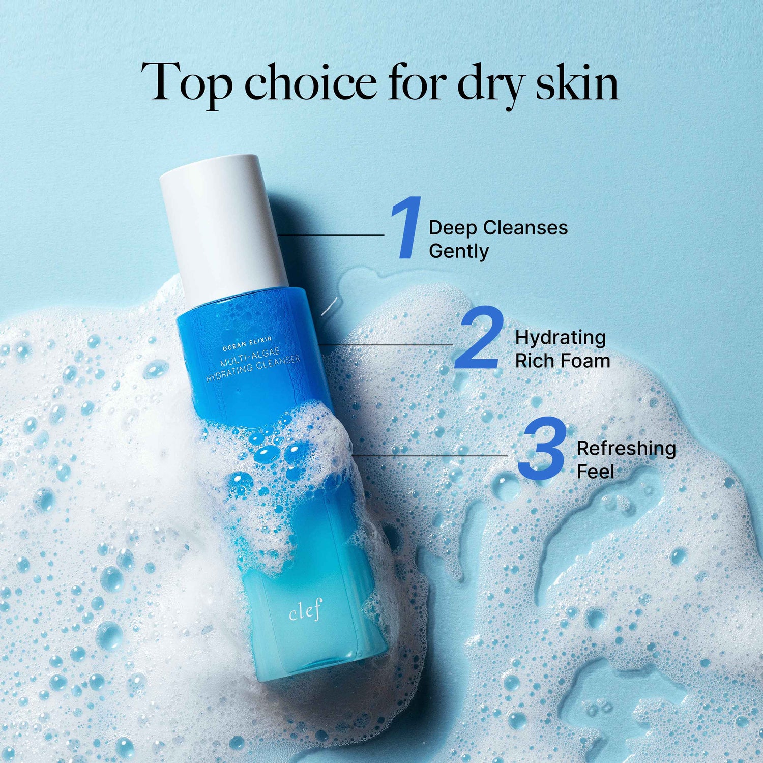 CLEF Ocean Elixir Hydrating Cleanser