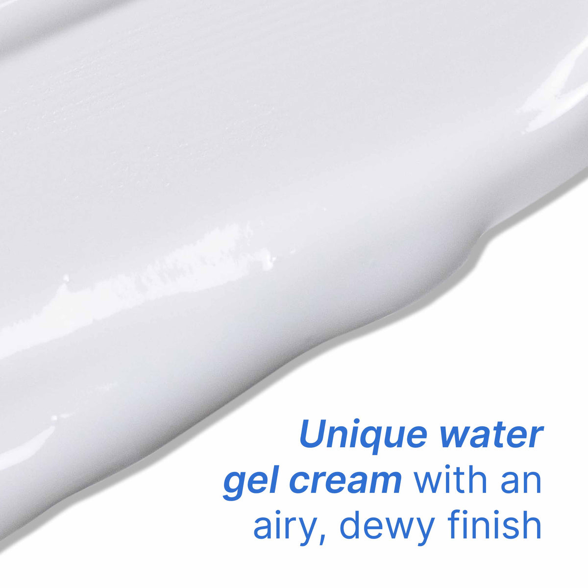 unique water and gel cream