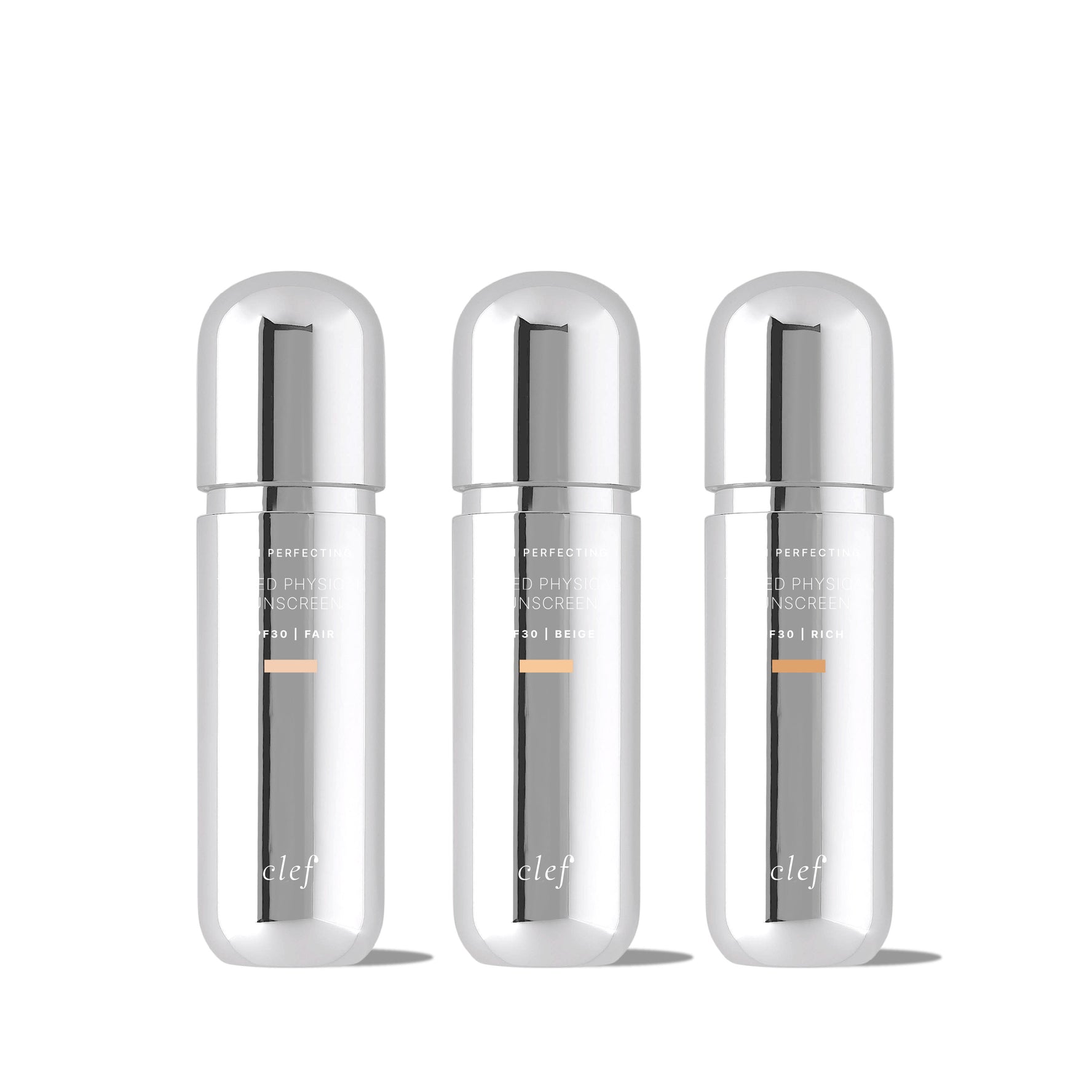 [YIWEN x PWP] CLEF Skin Perfecting Tinted Physical Sunscreen (50ml)