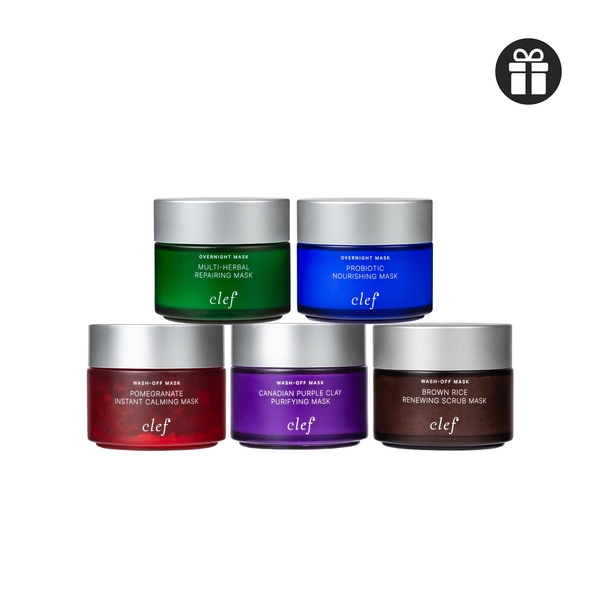 [BUY 5 Get 8] CLEF Facial Mask Full Set