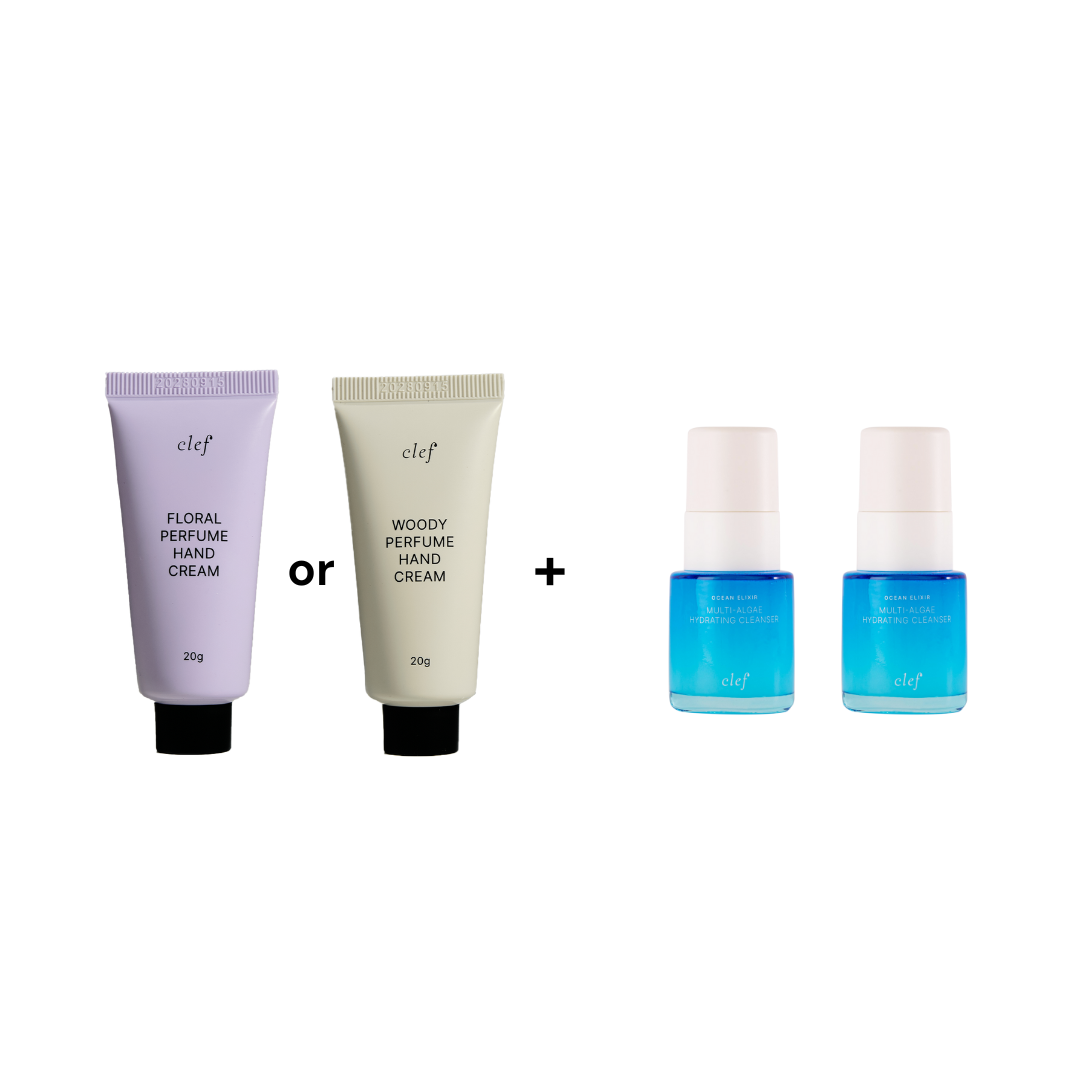 [FREE GIFTS] HANDCREAM + 2 MINI OCEAN CLEANSER