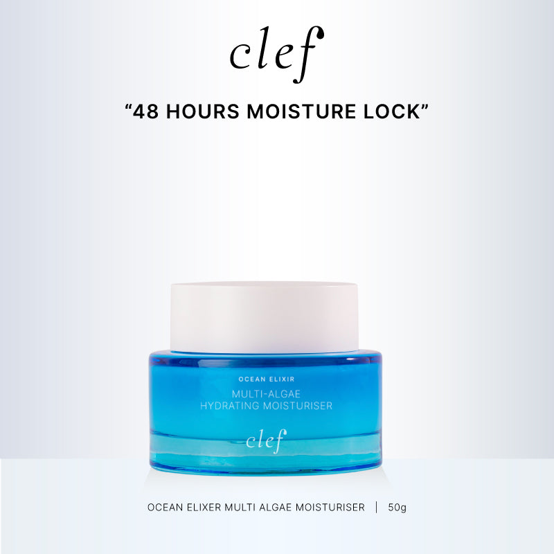 MYBEAUTY EXPO - CLEF Ocean Elixir Multi-Algae Hydrating Moisturiser (50g)